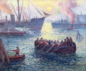 Rotterdam, il porto, 1907